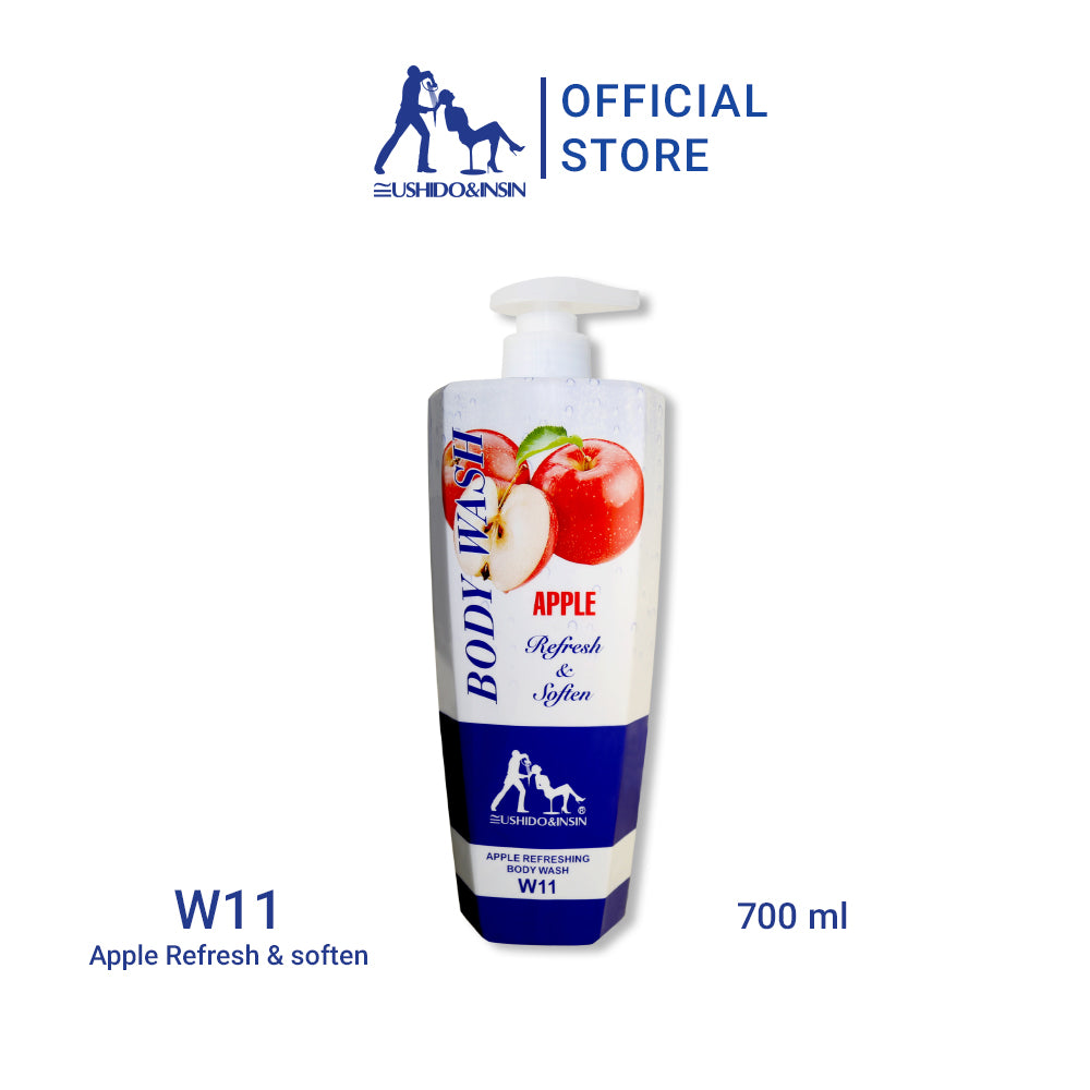 W-11 Apple Refresh and Soften Body Wash 700ml
