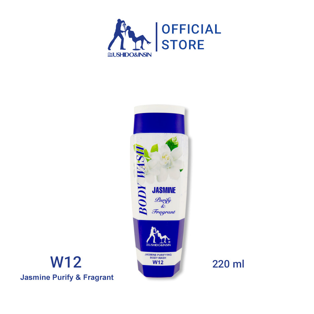 W-12 Jasmine Purify and Fragrant Body Wash 220ml